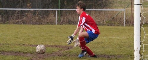 SŽ FK Jaroměř - TJ Č. Kostele, 1.4.2018, foto: Václav Mlejnek